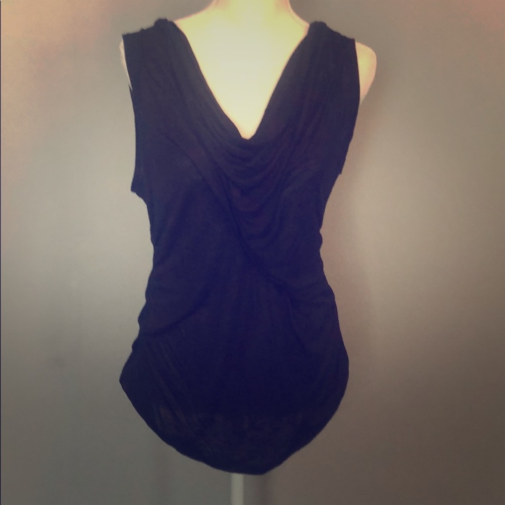 New Direction black sleeveless top